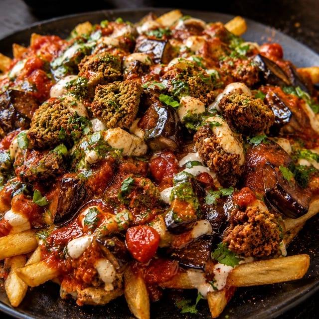 Loaded Afghan Fries.