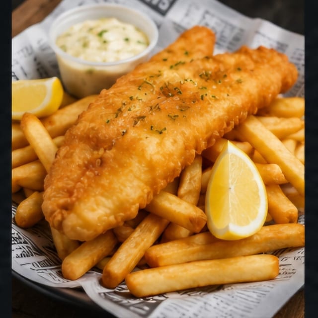 Adult Fish & Chips.