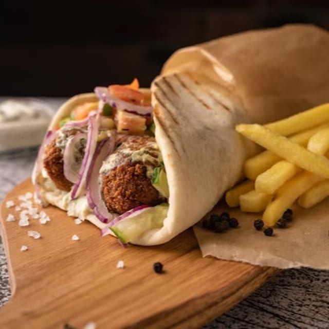 Falafel Sandwich.