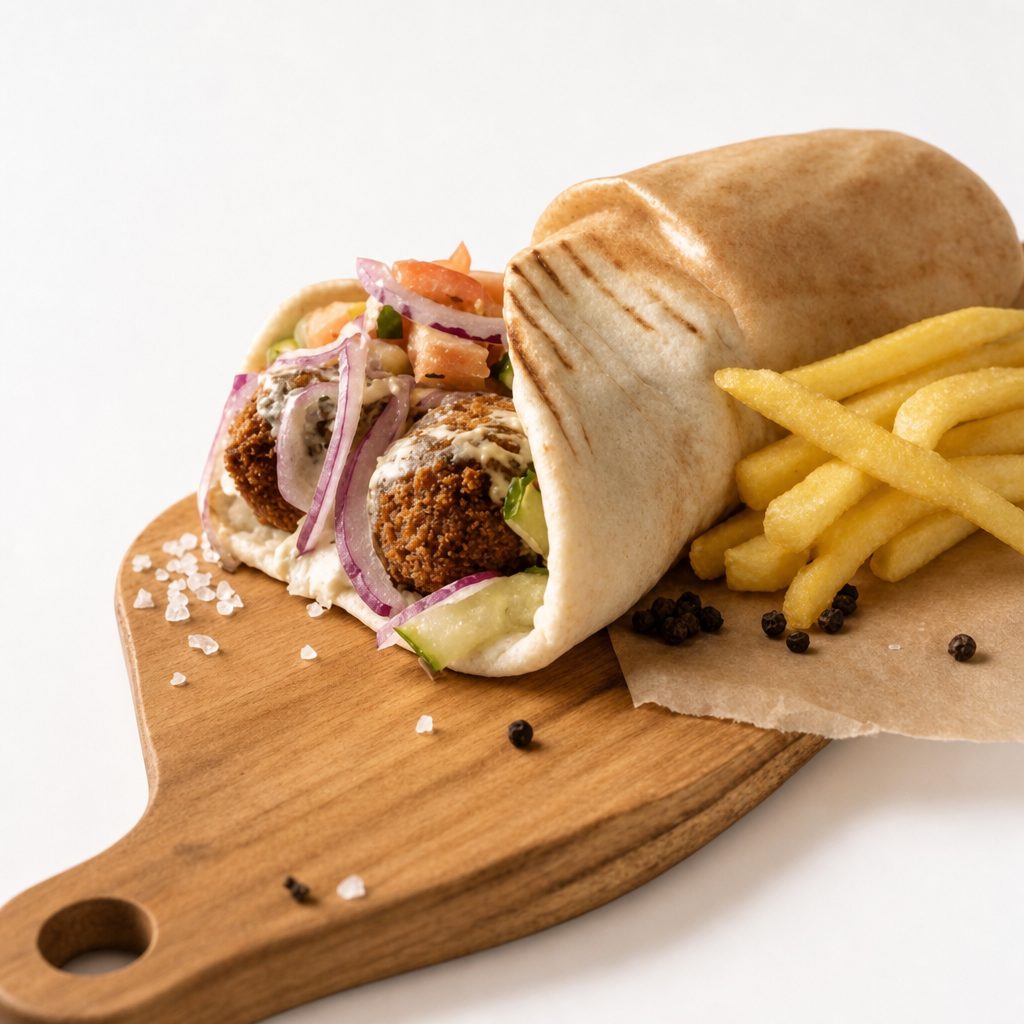 Falafel Sandwich.