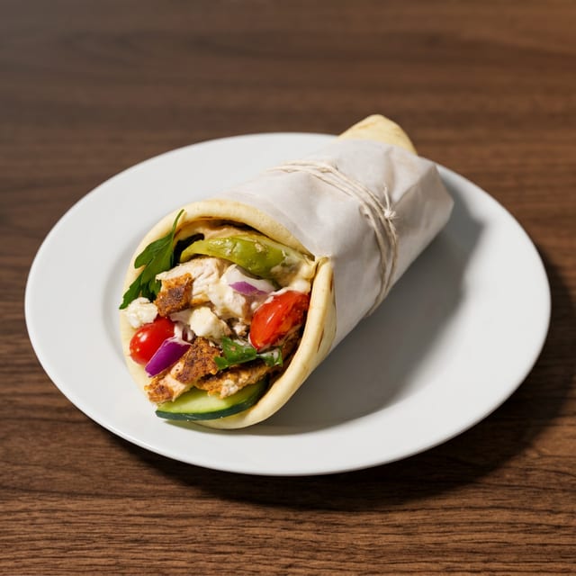 Chicken Shawarma Sandwich.