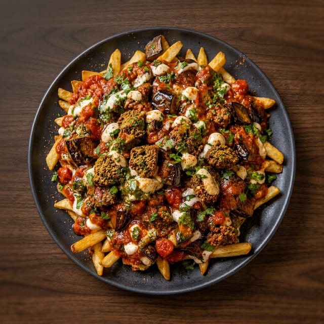 Loaded Afghan Fries.